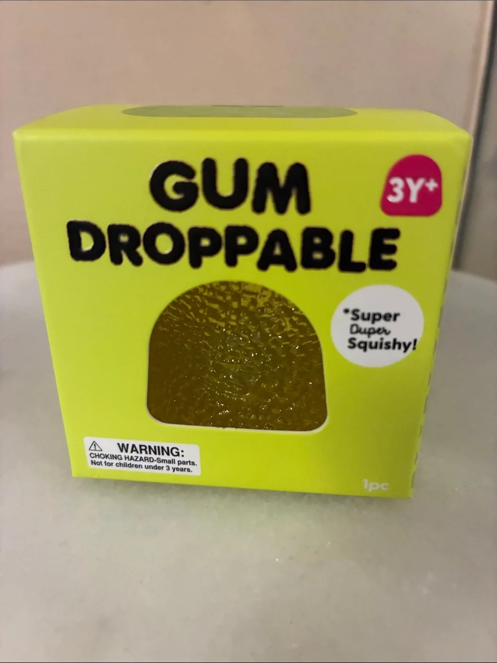 Super Duper Squishy Stress Toy - Yellow